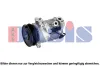 Kompressor, Klimaanlage 12 V AKS DASIS 851261N