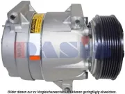 Kompressor, Klimaanlage 12 V AKS DASIS 853107N