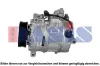 Kompressor, Klimaanlage 12 V AKS DASIS 851807N