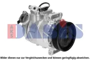 Kompressor, Klimaanlage 12 V AKS DASIS 851906N