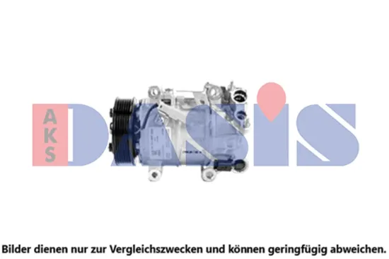 Kompressor, Klimaanlage 12 V AKS DASIS 852430N Bild Kompressor, Klimaanlage 12 V AKS DASIS 852430N