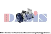 Kompressor, Klimaanlage 12 V AKS DASIS 852565N