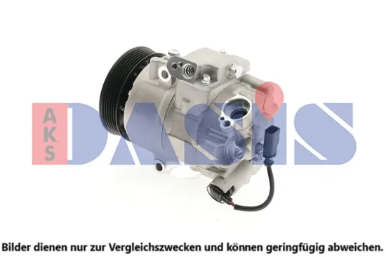 Kompressor, Klimaanlage 12 V AKS DASIS 852704N Bild Kompressor, Klimaanlage 12 V AKS DASIS 852704N