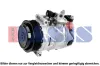 Kompressor, Klimaanlage 12 V AKS DASIS 852717N