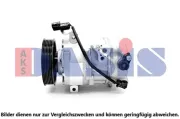 Kompressor, Klimaanlage 12 V AKS DASIS 853079N