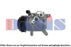 Kompressor, Klimaanlage 12 V AKS DASIS 853141N
