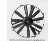 Lüfter, Klimakondensator 12 V AKS DASIS 870086N