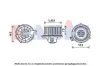 Elektromotor, Innenraumgebläse 12 V AKS DASIS 870453N