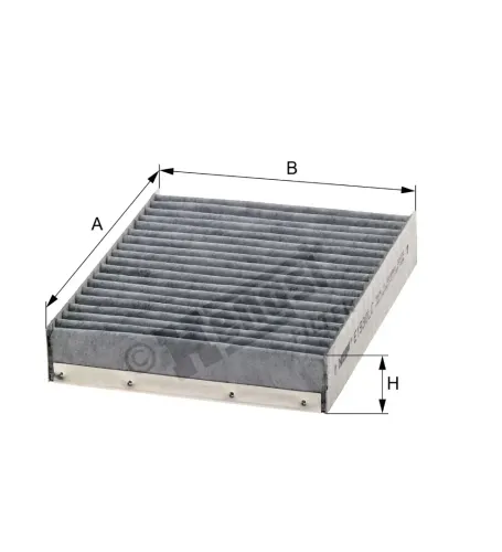 Filter, Innenraumluft HENGST FILTER E1930LC Bild Filter, Innenraumluft HENGST FILTER E1930LC