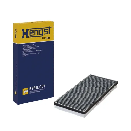 Filter, Innenraumluft HENGST FILTER E951LC01 Bild Filter, Innenraumluft HENGST FILTER E951LC01
