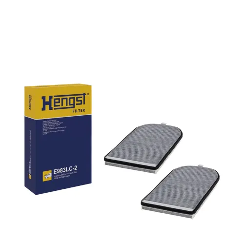 Filter, Innenraumluft HENGST FILTER E983LC-2 Bild Filter, Innenraumluft HENGST FILTER E983LC-2