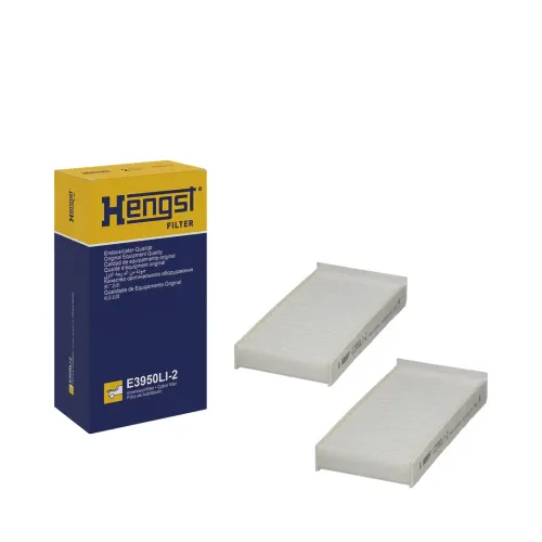 Filter, Innenraumluft HENGST FILTER E3950LI-2 Bild Filter, Innenraumluft HENGST FILTER E3950LI-2