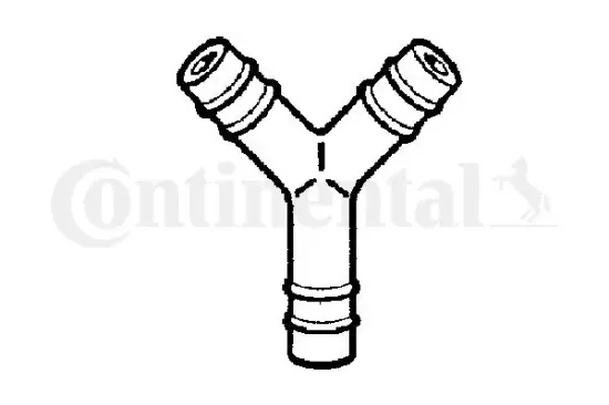 Verbindungsstück, Waschwasserleitung VDO/CONTINENTAL 88-205-001 Bild Verbindungsstück, Waschwasserleitung VDO/CONTINENTAL 88-205-001
