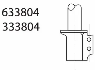 Stoßdämpfer Vorderachse KYB 633804 Bild Stoßdämpfer Vorderachse KYB 633804