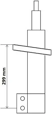 Stoßdämpfer Vorderachse KYB 3348084 Bild Stoßdämpfer Vorderachse KYB 3348084