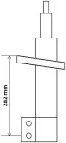 Stoßdämpfer Vorderachse KYB 3348085