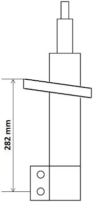 Stoßdämpfer Vorderachse KYB 3348085 Bild Stoßdämpfer Vorderachse KYB 3348085