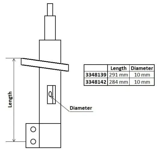 Stoßdämpfer KYB 3348139 Bild Stoßdämpfer KYB 3348139