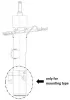 Stoßdämpfer Vorderachse KYB 335840 Bild Stoßdämpfer Vorderachse KYB 335840