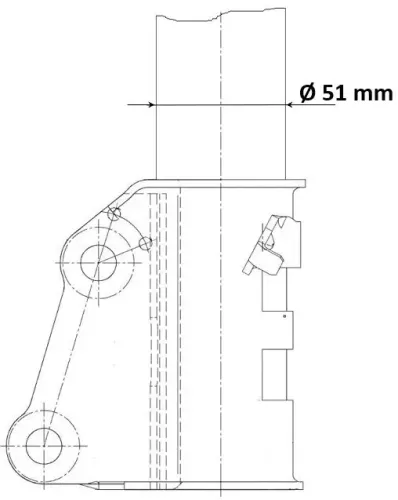 Stoßdämpfer Vorderachse KYB 3348010 Bild Stoßdämpfer Vorderachse KYB 3348010