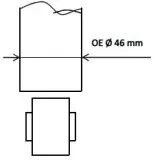 Stoßdämpfer Hinterachse KYB 3410135