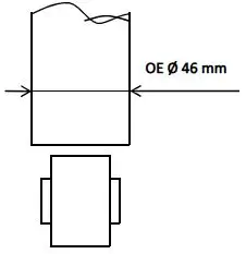 Stoßdämpfer Hinterachse KYB 3410135 Bild Stoßdämpfer Hinterachse KYB 3410135