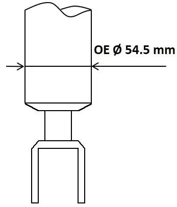 Stoßdämpfer Vorderachse KYB 341301 Bild Stoßdämpfer Vorderachse KYB 341301