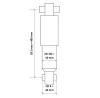 Stoßdämpfer Hinterachse KYB 3417517 Bild Stoßdämpfer Hinterachse KYB 3417517