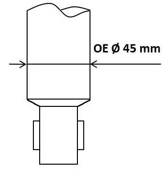 Stoßdämpfer Hinterachse KYB 3418018