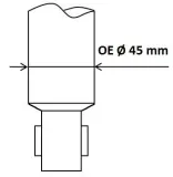 Stoßdämpfer KYB 3418018