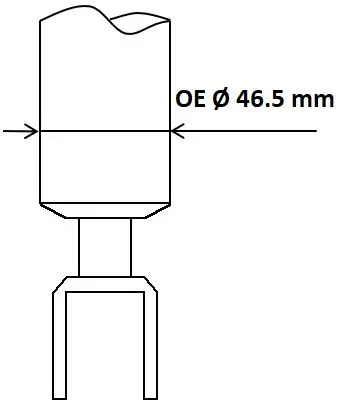 Stoßdämpfer Vorderachse KYB 341844 Bild Stoßdämpfer Vorderachse KYB 341844