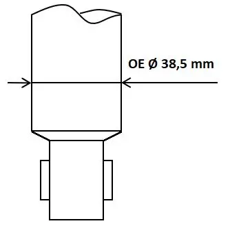 Stoßdämpfer Hinterachse KYB 3430079 Bild Stoßdämpfer Hinterachse KYB 3430079