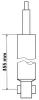 Stoßdämpfer Hinterachse KYB 3438022 Bild Stoßdämpfer Hinterachse KYB 3438022