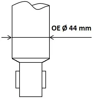 Stoßdämpfer Hinterachse KYB 3438023 Bild Stoßdämpfer Hinterachse KYB 3438023