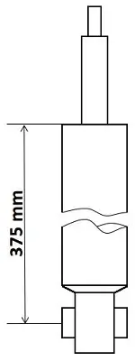 Stoßdämpfer Hinterachse KYB 3438025 Bild Stoßdämpfer Hinterachse KYB 3438025