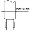 Stoßdämpfer Hinterachse KYB 3440229 Bild Stoßdämpfer Hinterachse KYB 3440229