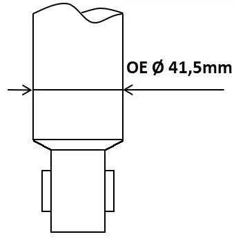 Stoßdämpfer Hinterachse KYB 3440229 Bild Stoßdämpfer Hinterachse KYB 3440229