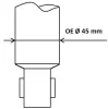 Stoßdämpfer Hinterachse KYB 3448037 Bild Stoßdämpfer Hinterachse KYB 3448037