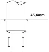 Stoßdämpfer Hinterachse KYB 349045 Bild Stoßdämpfer Hinterachse KYB 349045