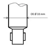 Stoßdämpfer KYB 5530015