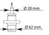 Stoßdämpfer Vorderachse KYB 635807 Bild Stoßdämpfer Vorderachse KYB 635807