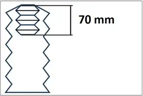 Staubschutzsatz, Stoßdämpfer Vorderachse KYB 910136 Bild Staubschutzsatz, Stoßdämpfer Vorderachse KYB 910136