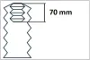 Staubschutzsatz, Stoßdämpfer Vorderachse KYB 910136 Bild Staubschutzsatz, Stoßdämpfer Vorderachse KYB 910136