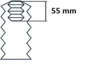 Staubschutzsatz, Stoßdämpfer Vorderachse KYB 910355