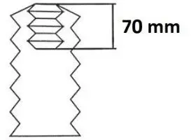 Staubschutzsatz, Stoßdämpfer KYB 910357 Bild Staubschutzsatz, Stoßdämpfer KYB 910357