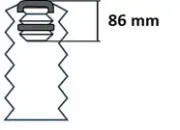 Staubschutzsatz, Stoßdämpfer Vorderachse KYB 910359