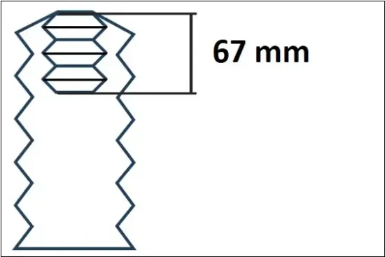 Staubschutzsatz, Stoßdämpfer Vorderachse KYB 910418 Bild Staubschutzsatz, Stoßdämpfer Vorderachse KYB 910418