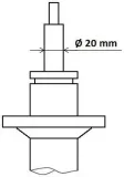 Stoßdämpfer KYB 3338041