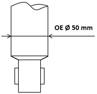 Stoßdämpfer Hinterachse KYB 5550001 Bild Stoßdämpfer Hinterachse KYB 5550001