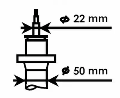 Stoßdämpfer KYB 324703